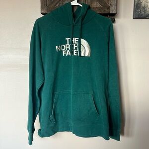 North face size L emerald hoodie